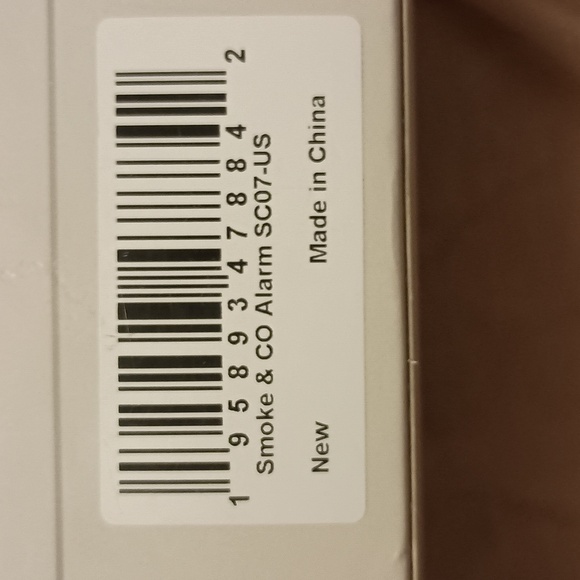 NIB X-Sense Sc007 Smoke & Carbon Monoxide Alarm - Picture 6 of 6